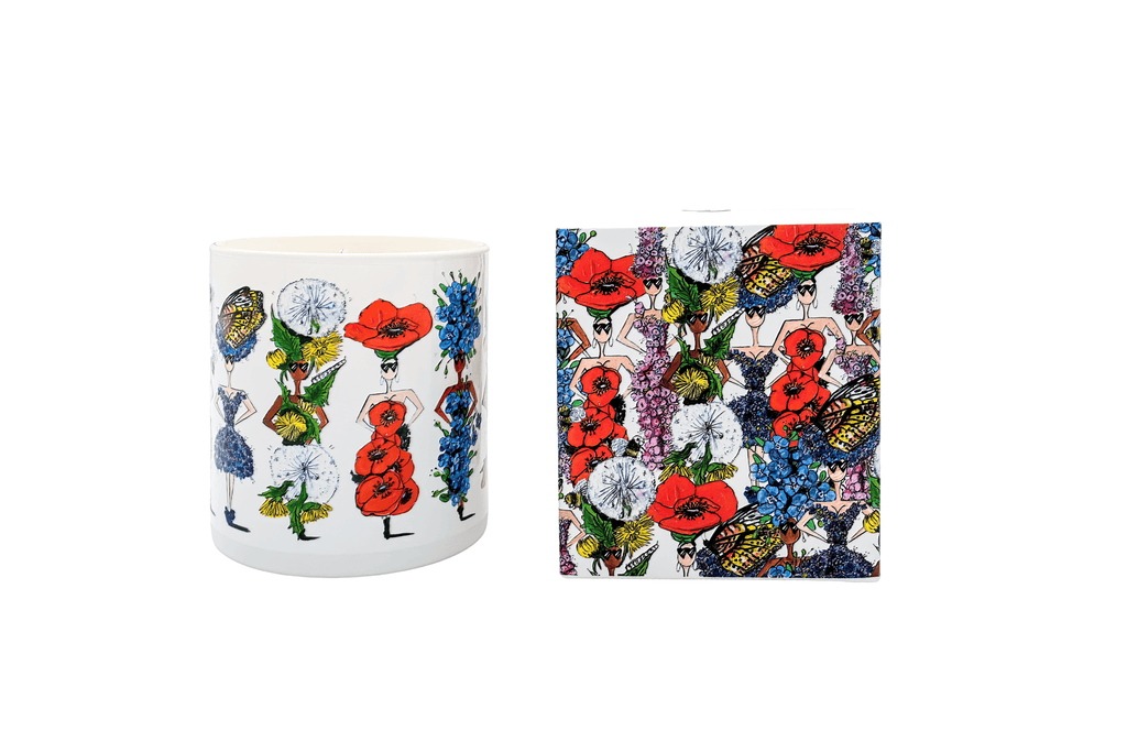 SNOW WHITE MUSK SCENTED CANDLE - Charlotte Posner