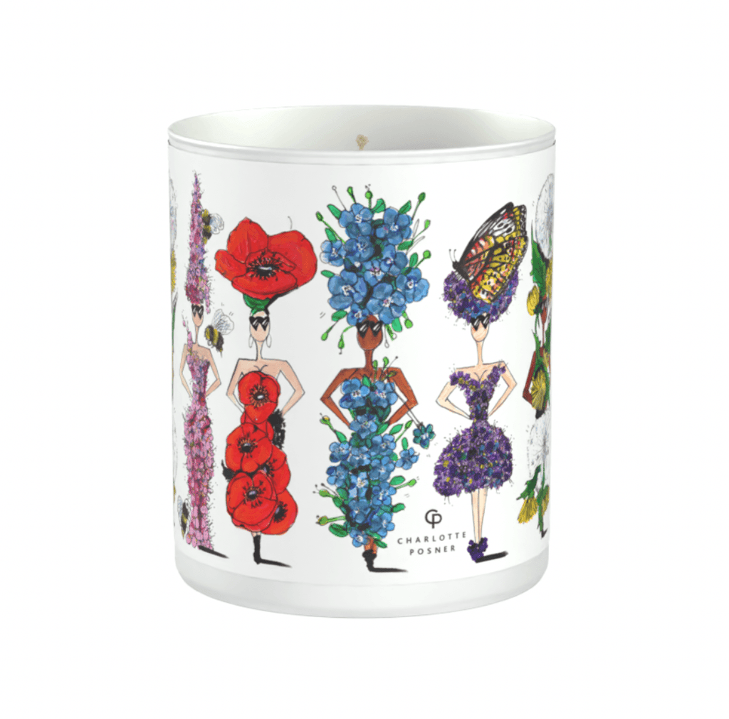 SNOW WHITE MUSK SCENTED CANDLE - Charlotte Posner