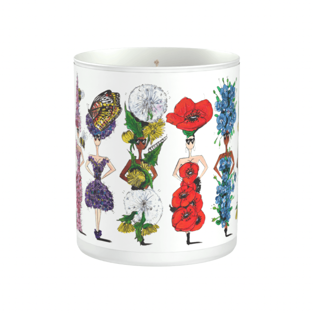 SNOW WHITE MUSK SCENTED CANDLE - Charlotte Posner