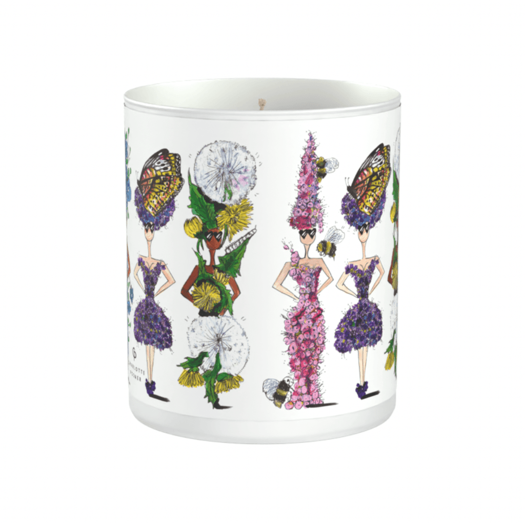 SNOW WHITE MUSK SCENTED CANDLE - Charlotte Posner