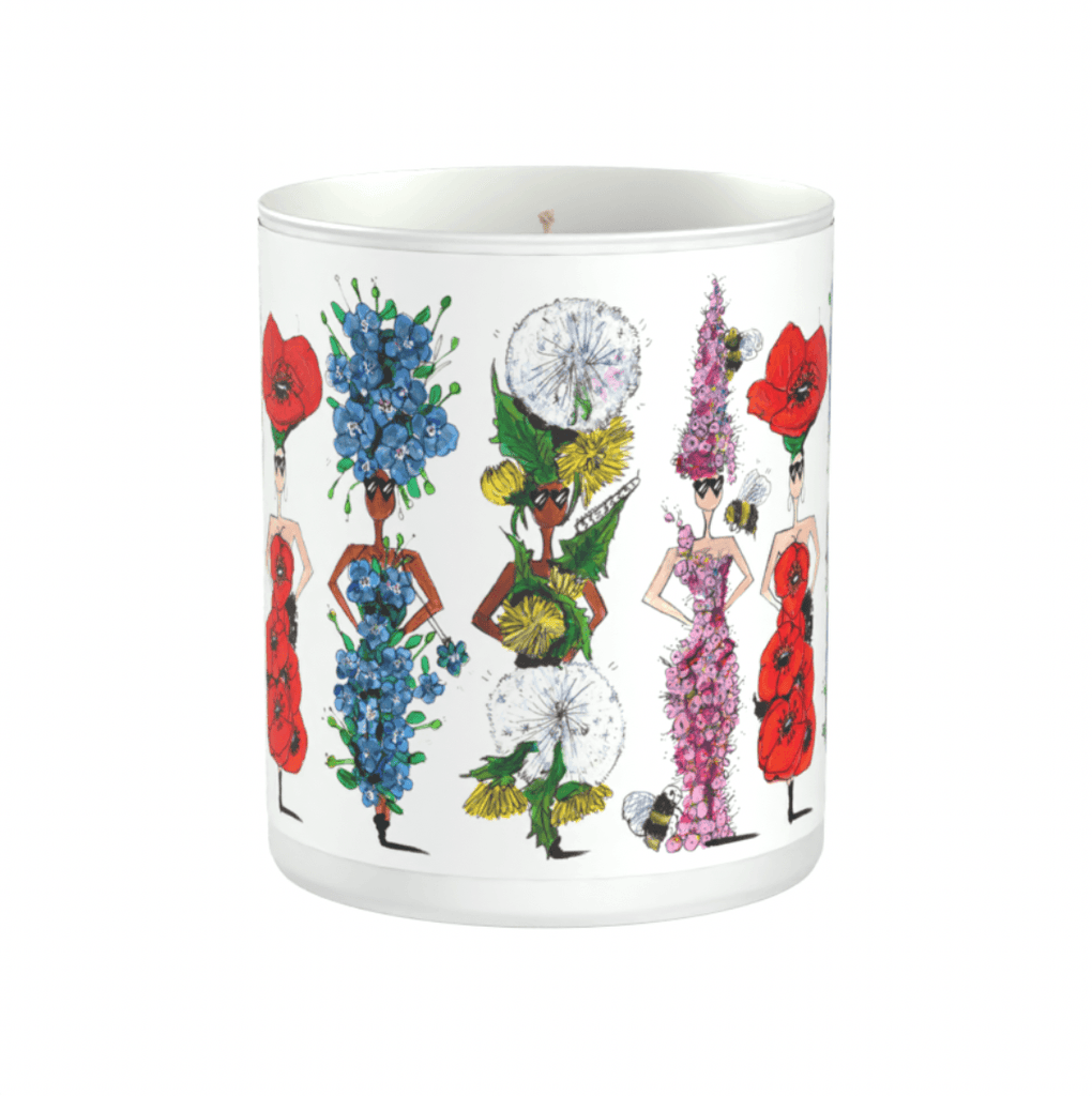 SNOW WHITE MUSK SCENTED CANDLE - Charlotte Posner