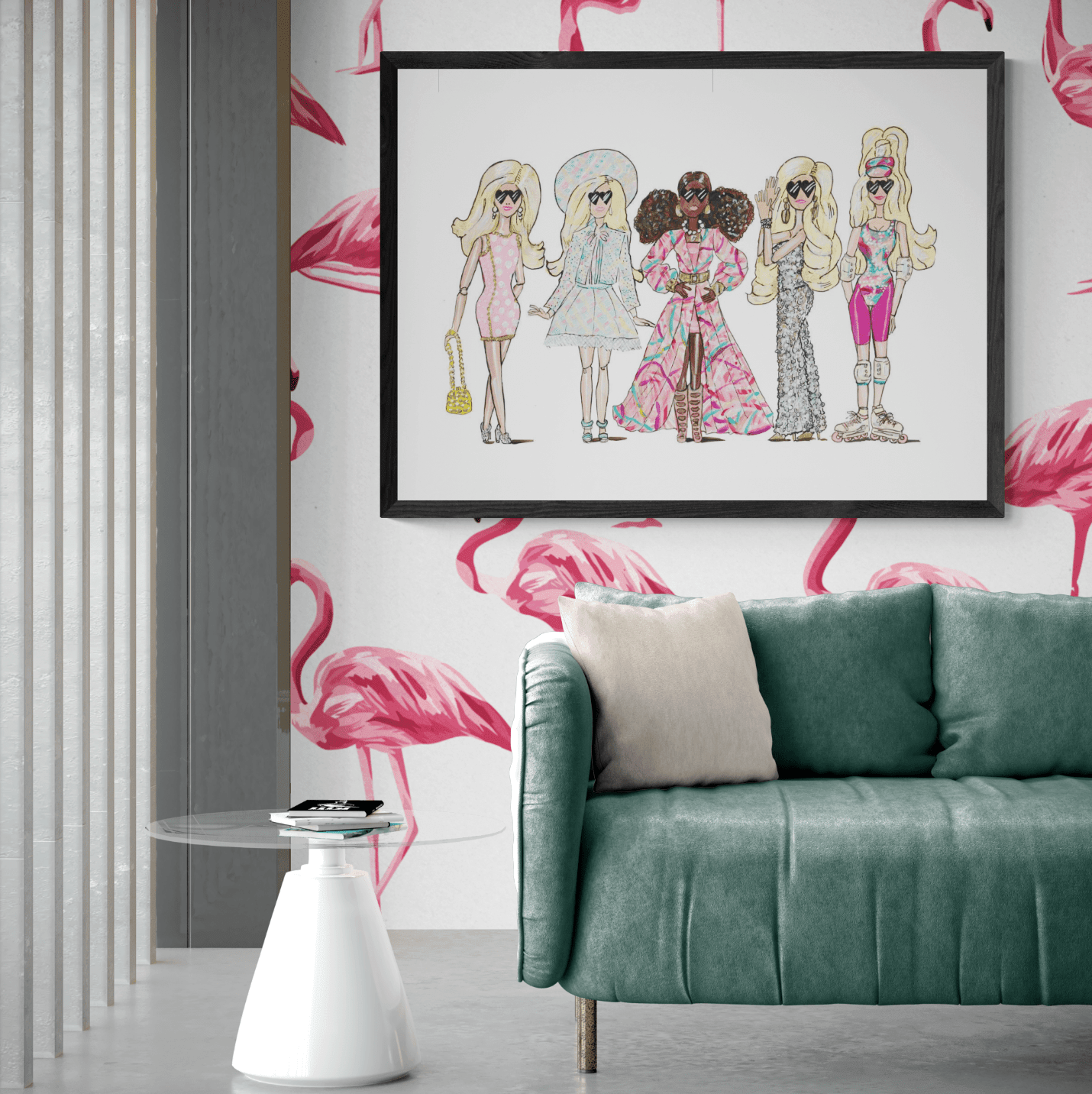 BAKING GIRLS LIMITED EDITION PRINT