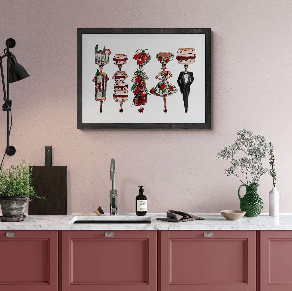 BRITISH PICNIC PRINT - Charlotte Posner