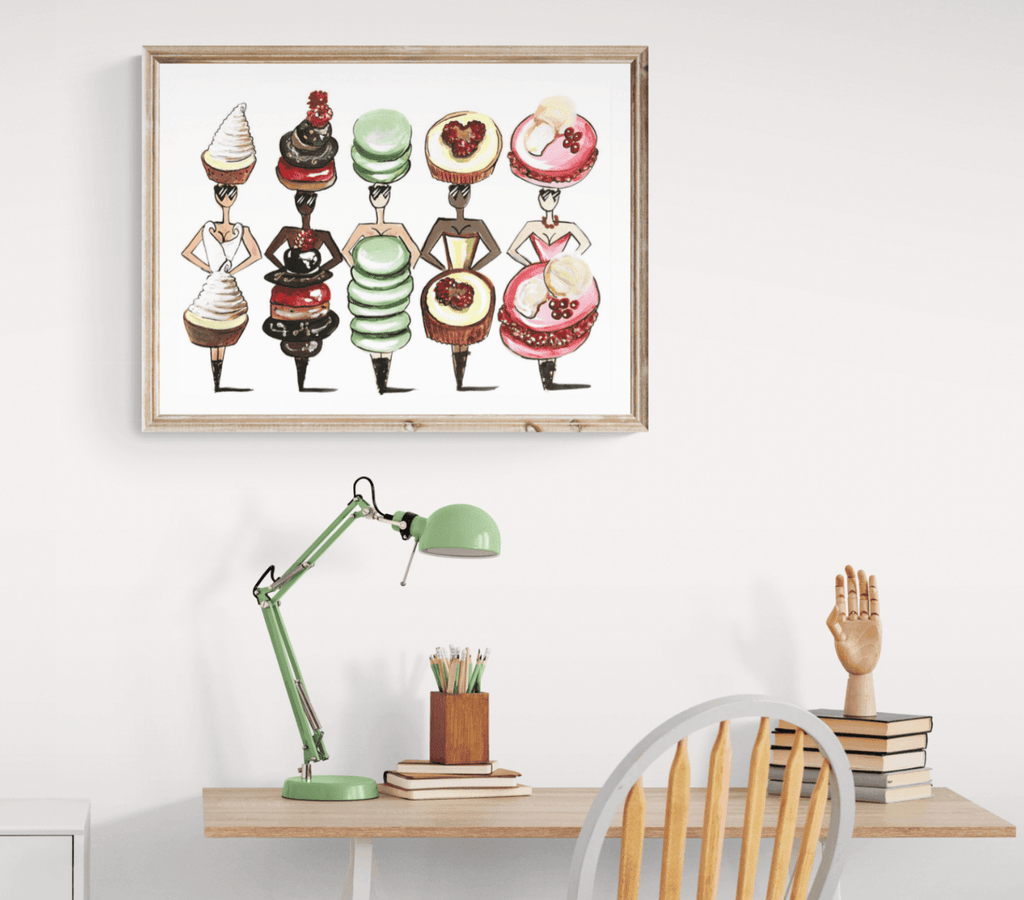 CAKE BAKE PRINT - Charlotte Posner
