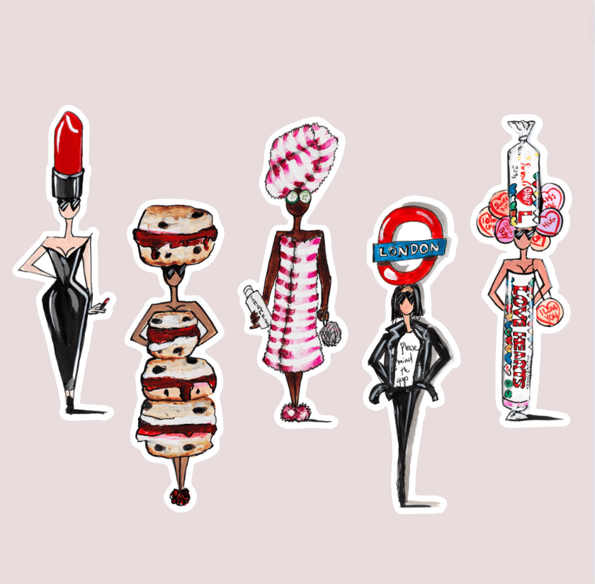 CANDY STICKER - Charlotte Posner