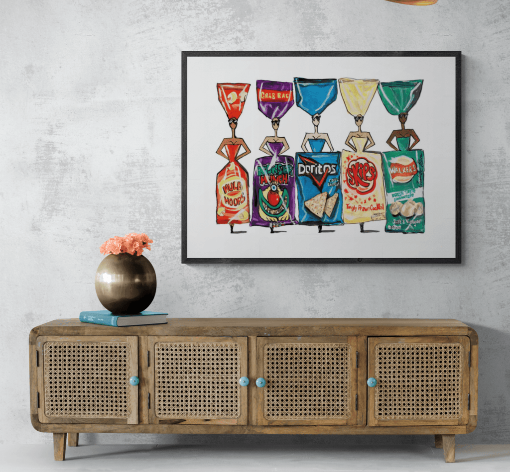 CRISP LOVERS POP DOLLS PRINT - Charlotte Posner