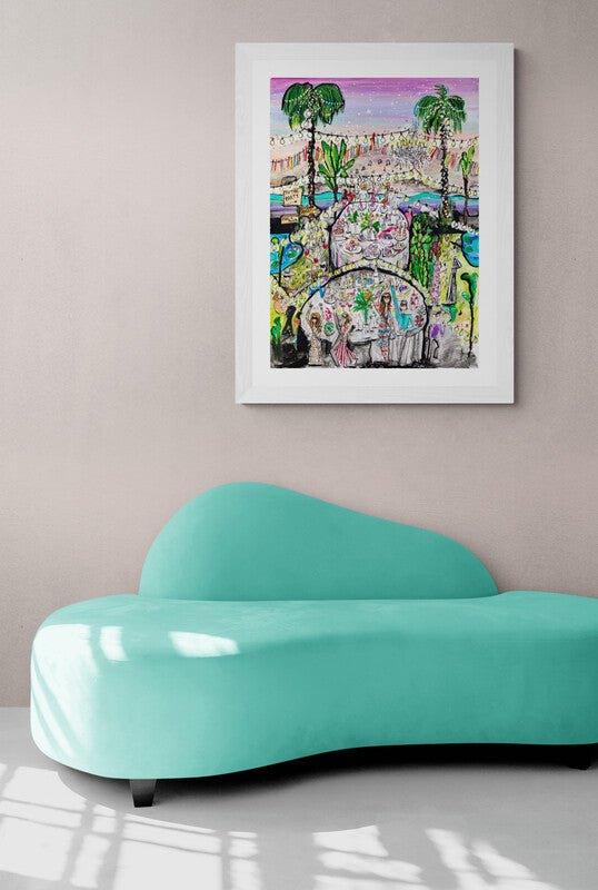 DANCING IN THE MOONLIGHT PRINT - Charlotte Posner