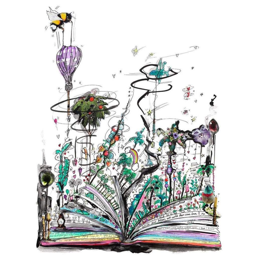 MAGIC OF BOOKS PRINT - Charlotte Posner