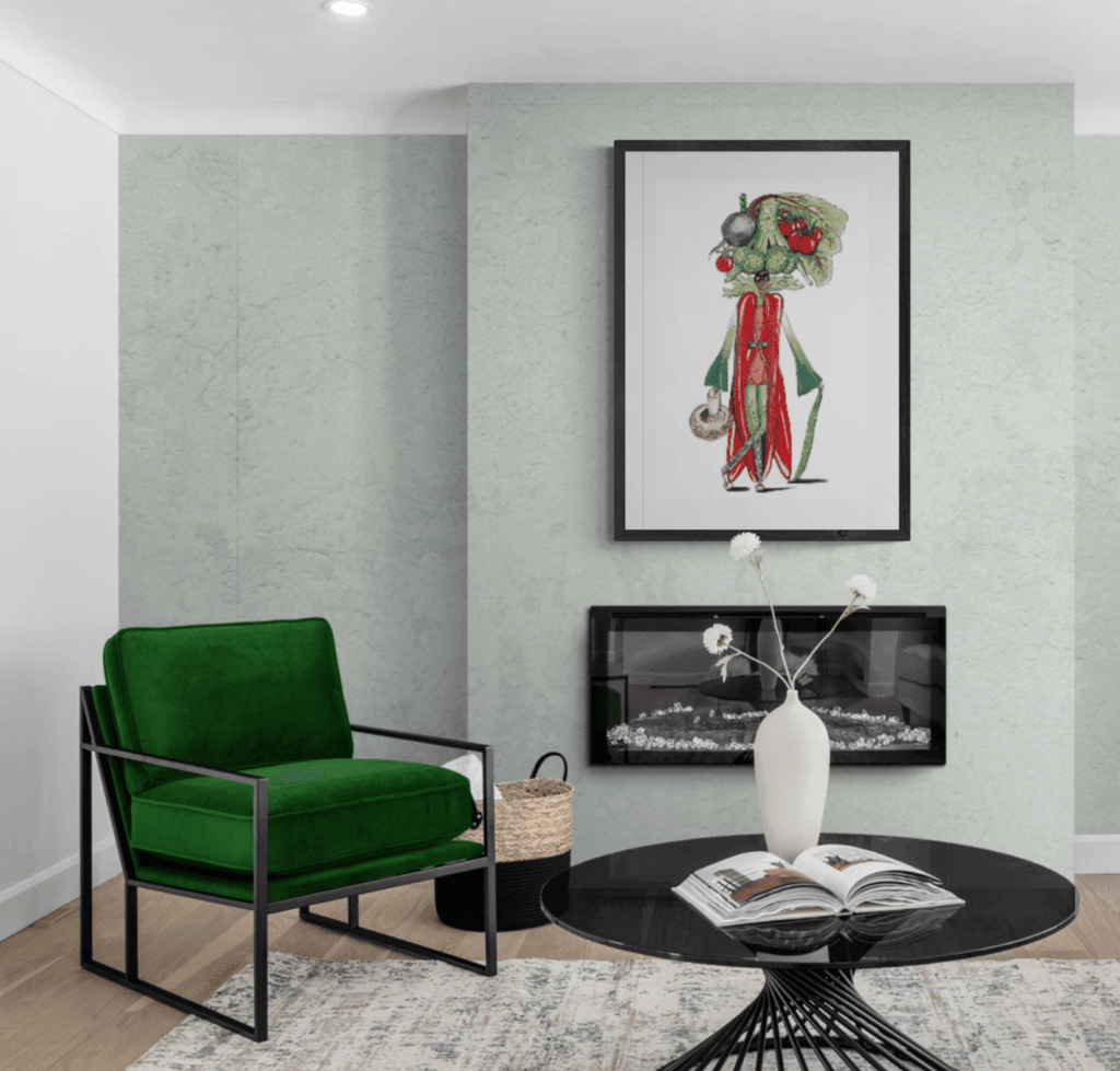 MONSIEUR LEGUME PRINT - Charlotte Posner