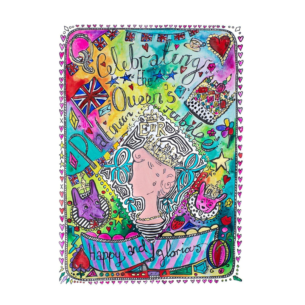 THE GLORIOUS JUBILEE PRINT - Charlotte Posner