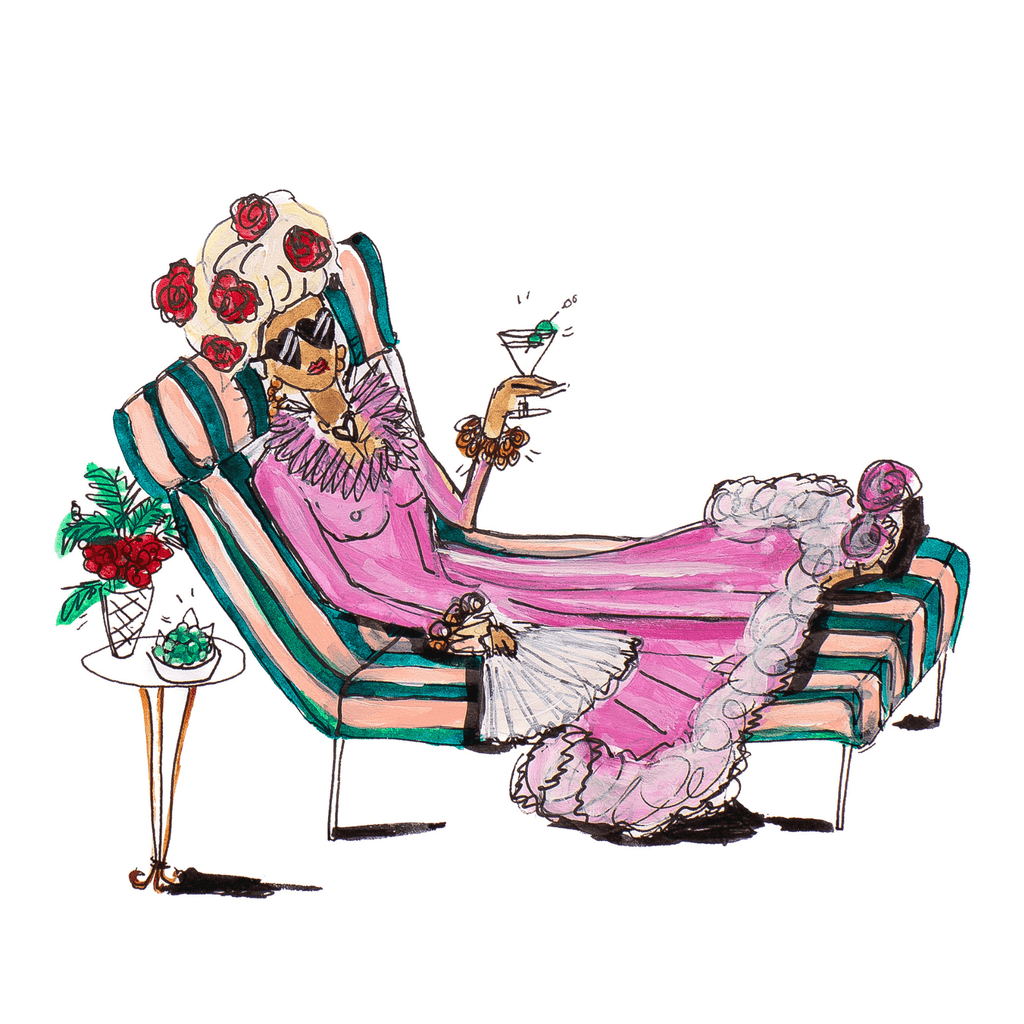 THE MERRYMAKER PRINT - Charlotte Posner