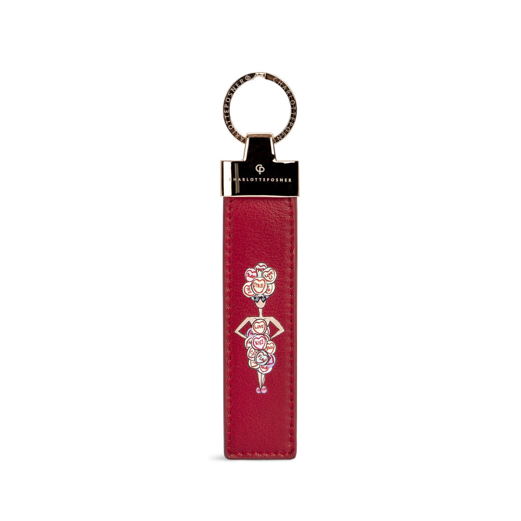 gift keyring leather uk
