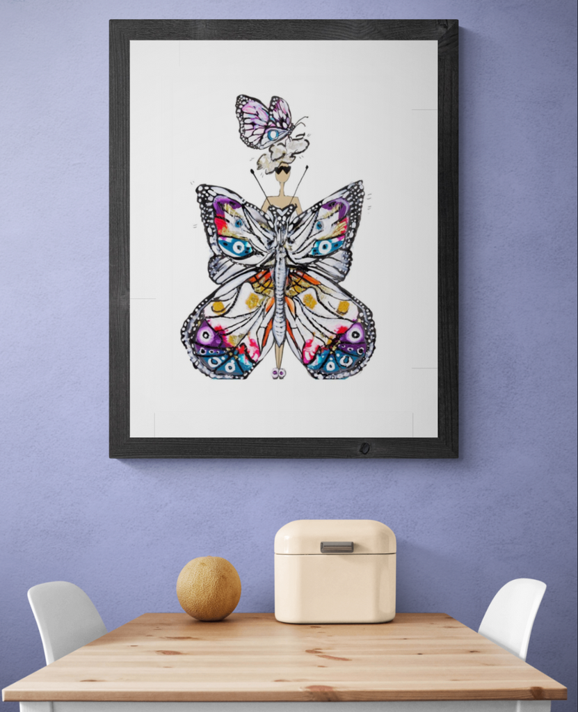 art charlotte posner butterfly