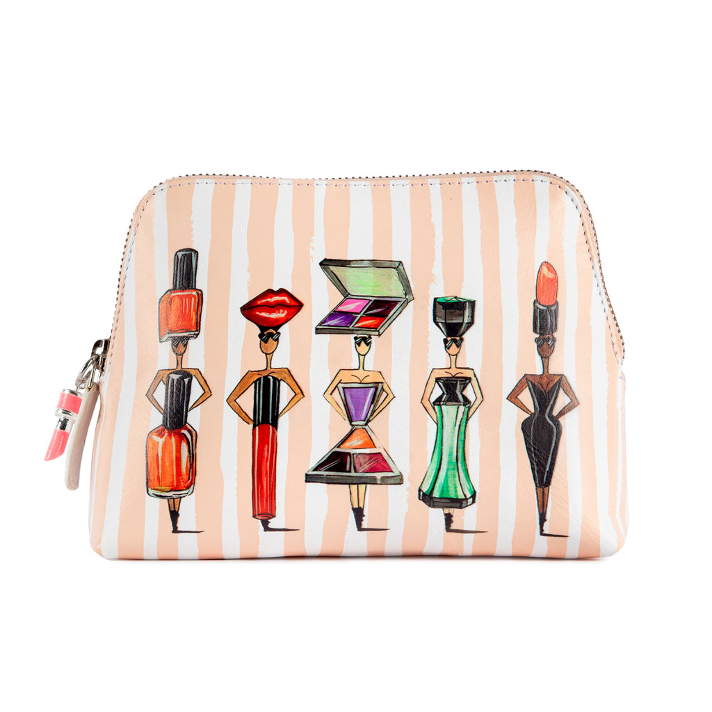 charlotte posner leather beauty luxury art bag make-up